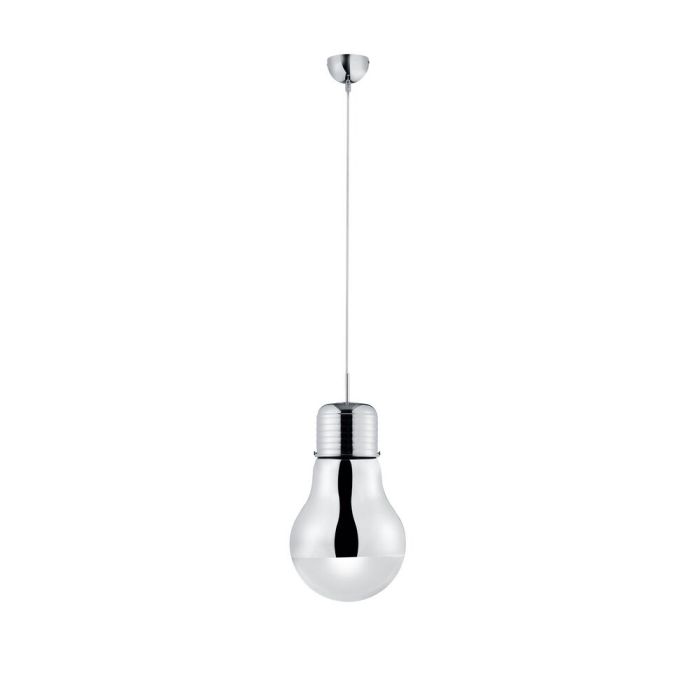 Chromowana lampa wisząca design, Laryssa
