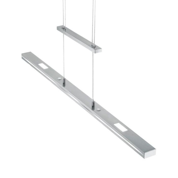 Niklowa lampa wisząca nad stół do jadalni nowoczesna, Awa, 3,5W, regulowana ciepła do zimnej bieli LED