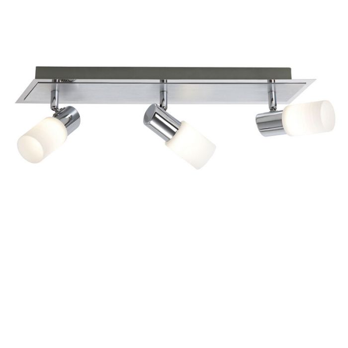 Szary spot sufitowy szklany, Morely, 4,3W, 3000K LED