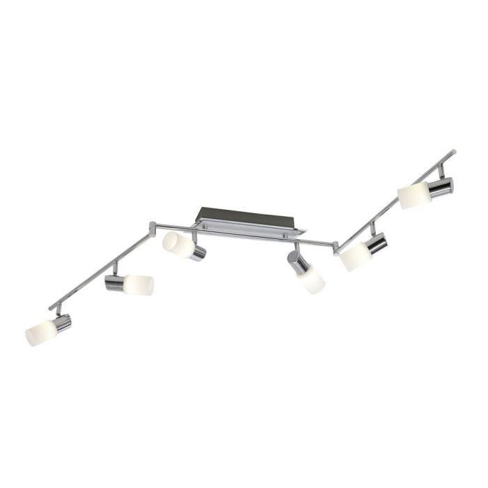 Szary spot sufitowy szklany, Morely, 4,5W, 3000K LED