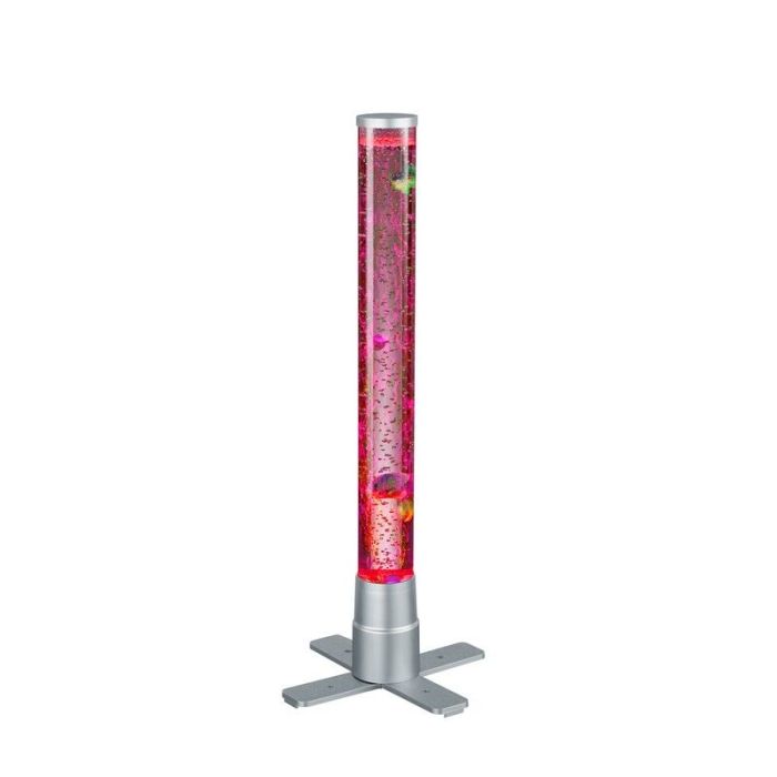 Srebrna lampa stołowa dla dzieci nowoczesna, Nautica, 2,4W, 3000K LED, z przełącznik