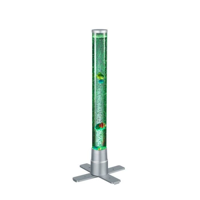 Srebrna lampa stołowa dla dzieci nowoczesna, Nautica, 2,4W, 3000K LED, z przełącznik