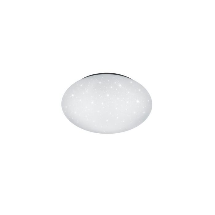 Biały plafon sufitowy plastikowy, Vanysia, 18W, 4000K LED, IP44
