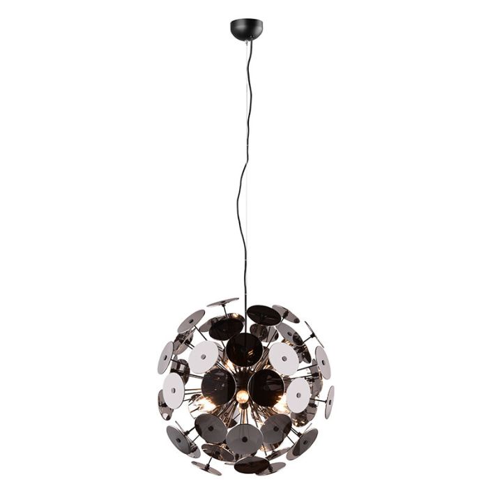 Czarna lampa wisząca nowoczesna, Xinhe