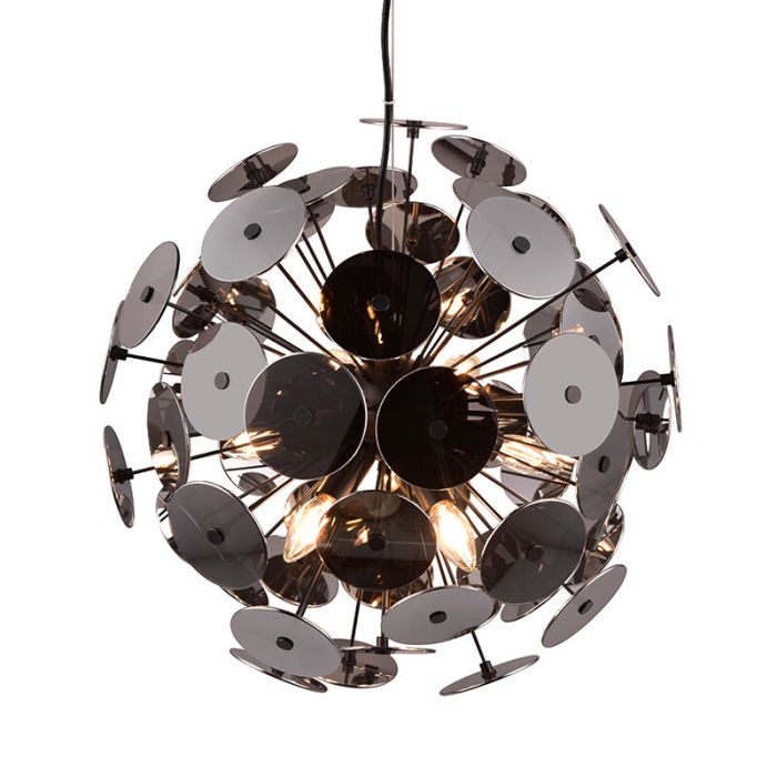 Czarna lampa wisząca nowoczesna, Xinhe