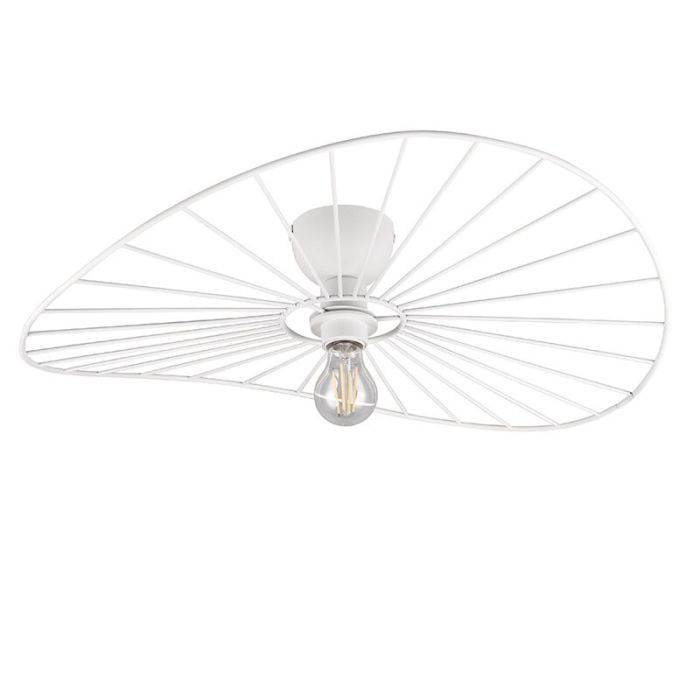 Biała lampa sufitowa industrialna, Dejan