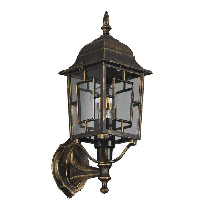 Rdzawa lampa zewnętrzna klasyczna, Viyan, IP23