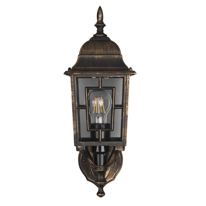 Rdzawa lampa zewnętrzna klasyczna, Viyan, IP23
