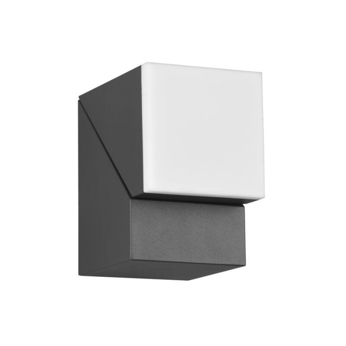 Antracytowa lampa zewnętrzna nowoczesna, Liron, 7W, 3000K LED, IP54