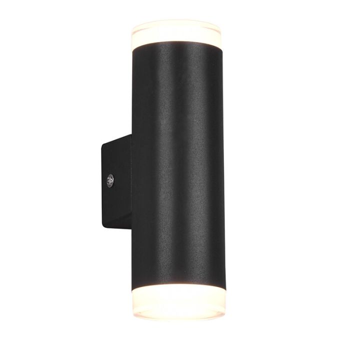 Czarny kinkiet łazienkowy nowoczesny, Spjald, 4W, 3000K LED, IP44