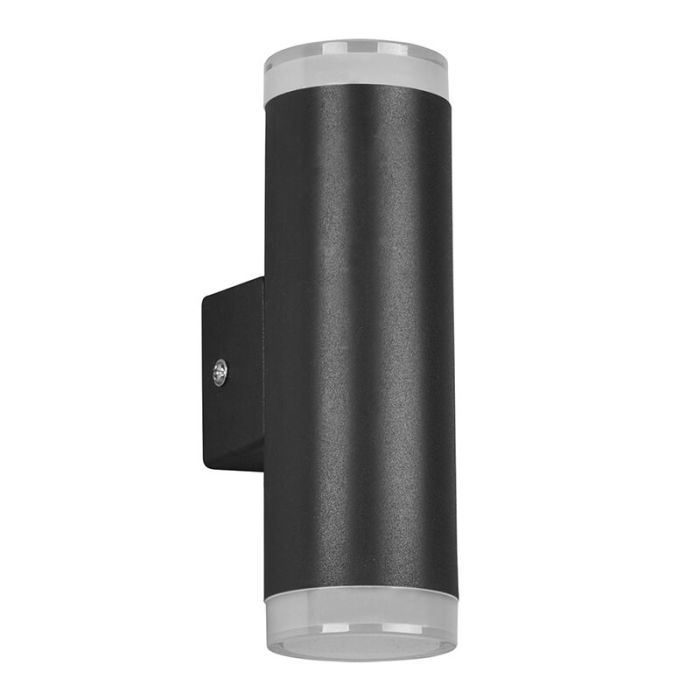 Czarny kinkiet łazienkowy nowoczesny, Spjald, 4W, 3000K LED, IP44