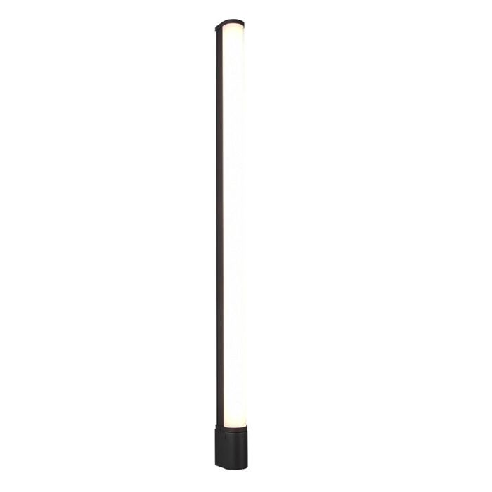 Czarny kinkiet łazienkowy nowoczesny, Bernou, 21W, 3000K LED, IP44