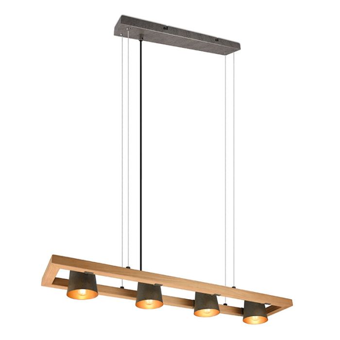 Niklowa lampa wisząca vintage, Keira