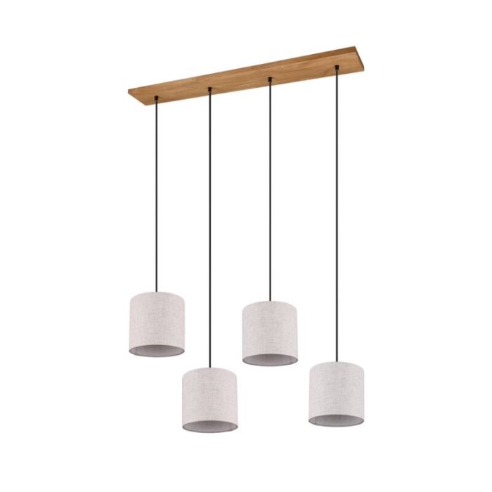 Niklowa lampa wisząca vintage, Milco