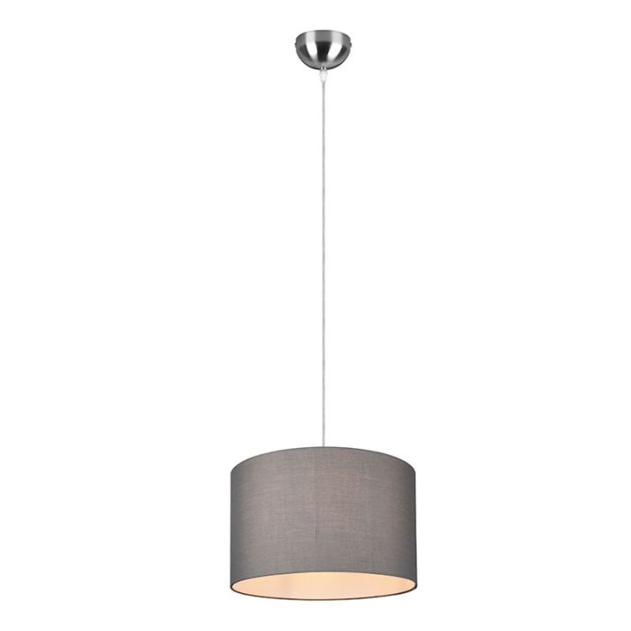 Niklowa lampa wisząca nowoczesna, Ledbury