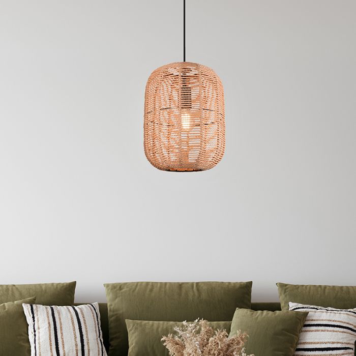 Niklowa lampa wisząca nowoczesna, Ledbury