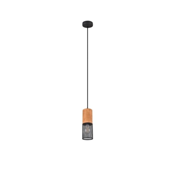 Czarna lampa wisząca vintage, Jessica