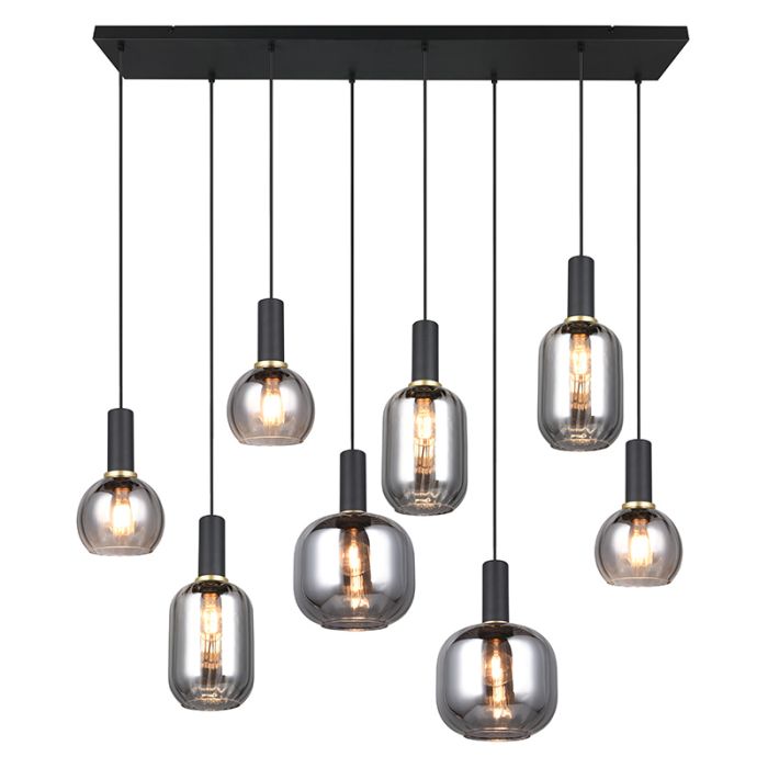 Szara lampa wisząca design, Nurullah