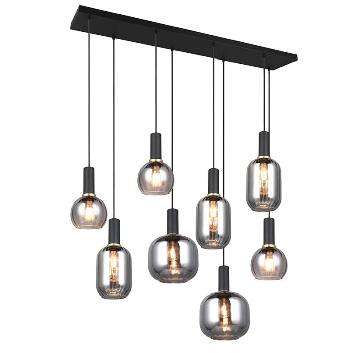 Szara lampa wisząca design, Nurullah