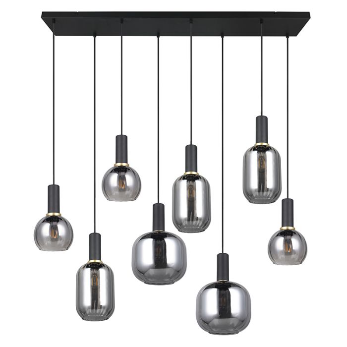 Szara lampa wisząca design, Nurullah