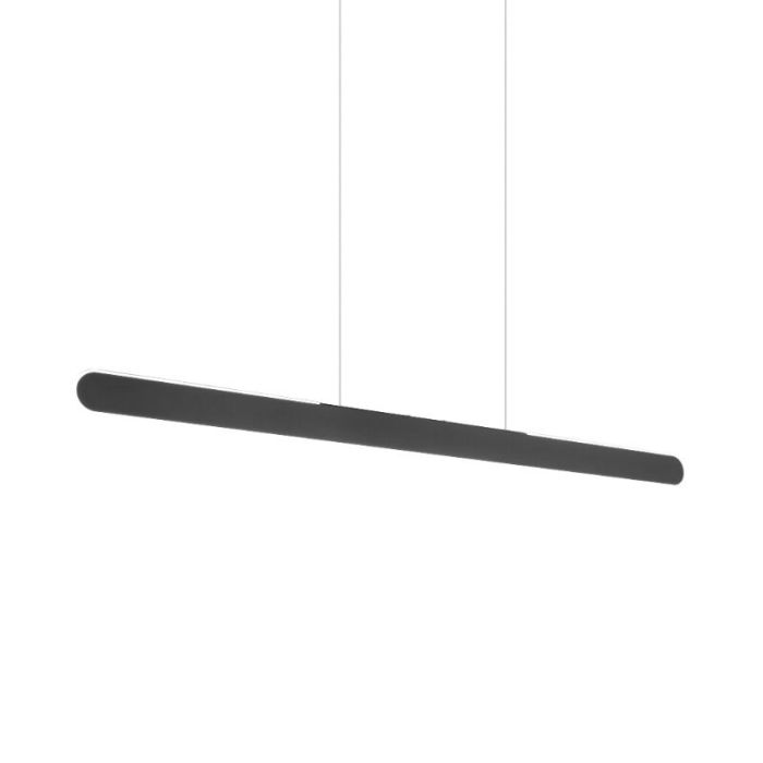 Czarna lampa wisząca nowoczesna, Dwayn, 28W, regulowana ciepła do zimnej bieli LED
