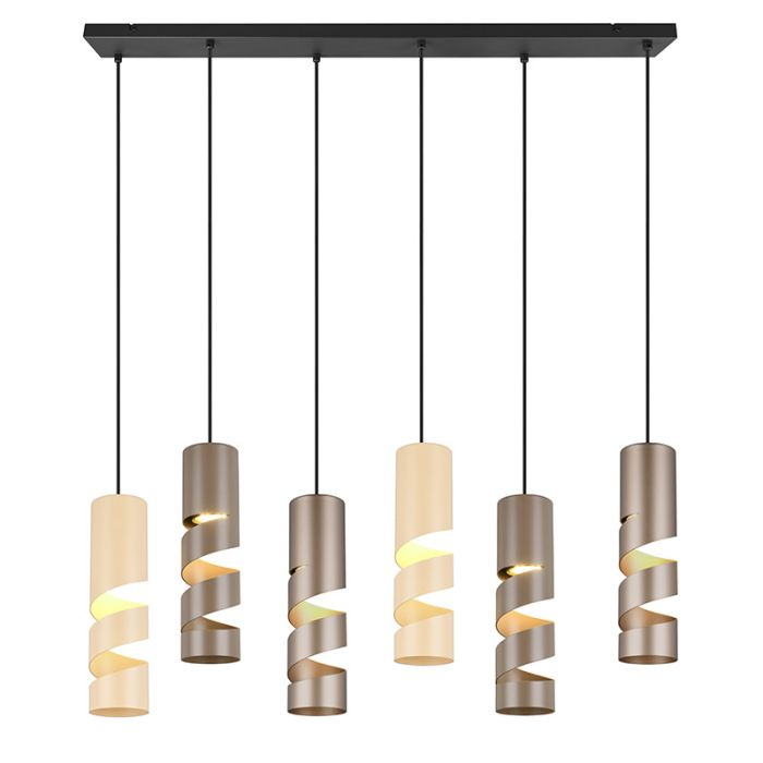 Wielokolorowa lampa wisząca design, Marouan