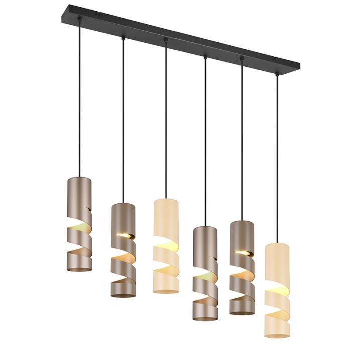Wielokolorowa lampa wisząca design, Marouan