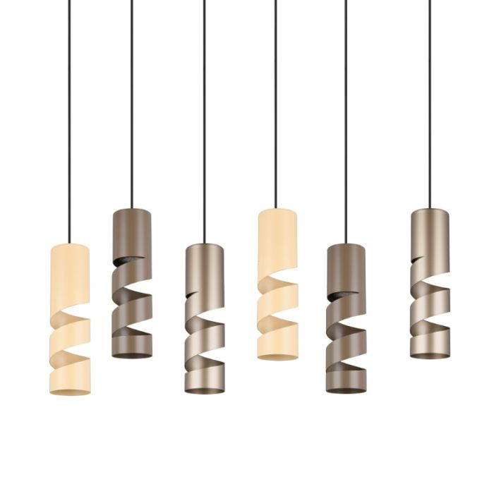 Wielokolorowa lampa wisząca design, Marouan