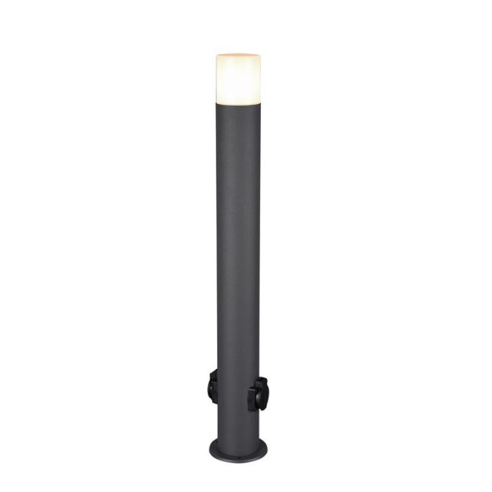 Antracytowa lampa zewnętrzna nowoczesna, Fjelso, IP44