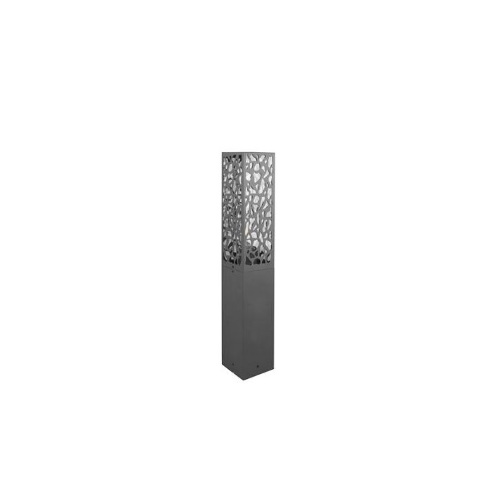 Antracytowa lampa zewnętrzna nowoczesna, Tobias, IP44