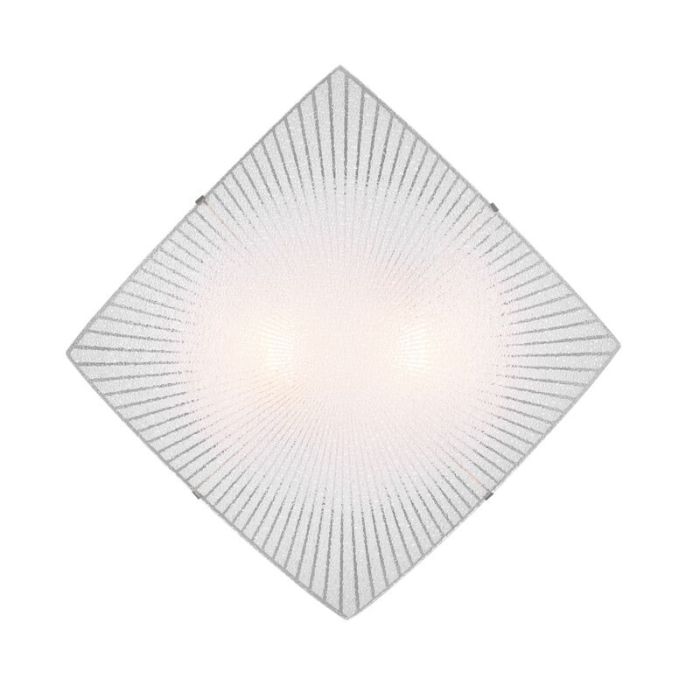 Chromowany plafon sufitowy metalowy, Quinten