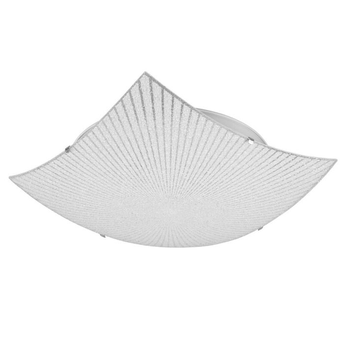 Chromowany plafon sufitowy metalowy, Quinten