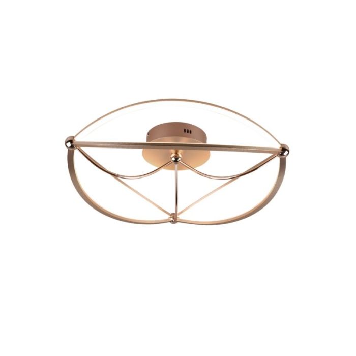 Mosiądz plafon sufitowy nowoczesny, Remy, 42W, 3000K LED