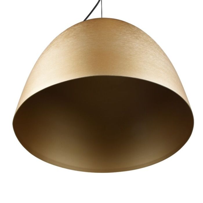 Mosiądz lampa wisząca półkula nowoczesna, Ingmar