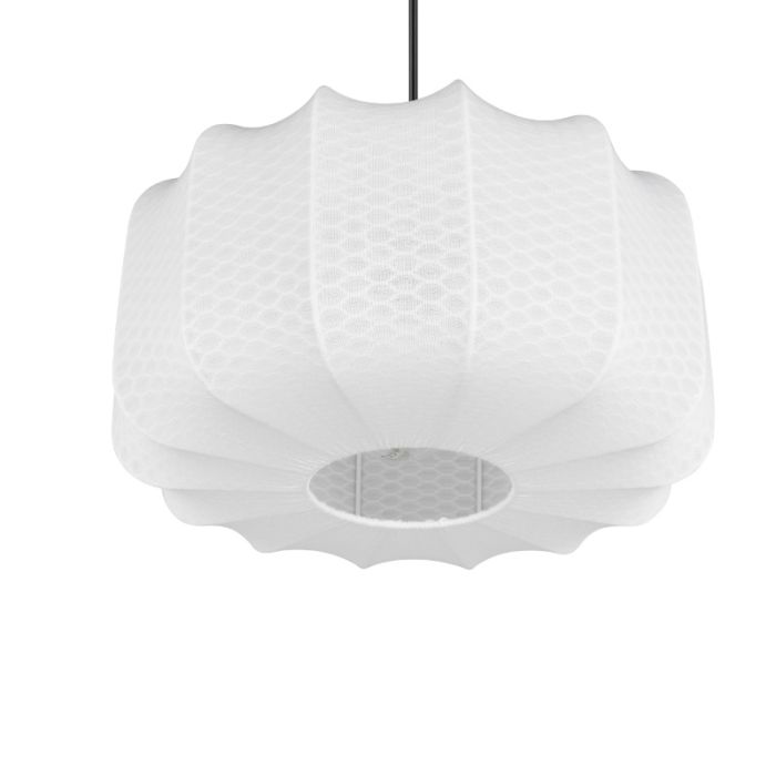 Biała lampa wisząca nowoczesna, Metehan