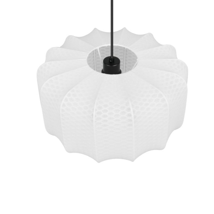 Biała lampa wisząca nowoczesna, Metehan