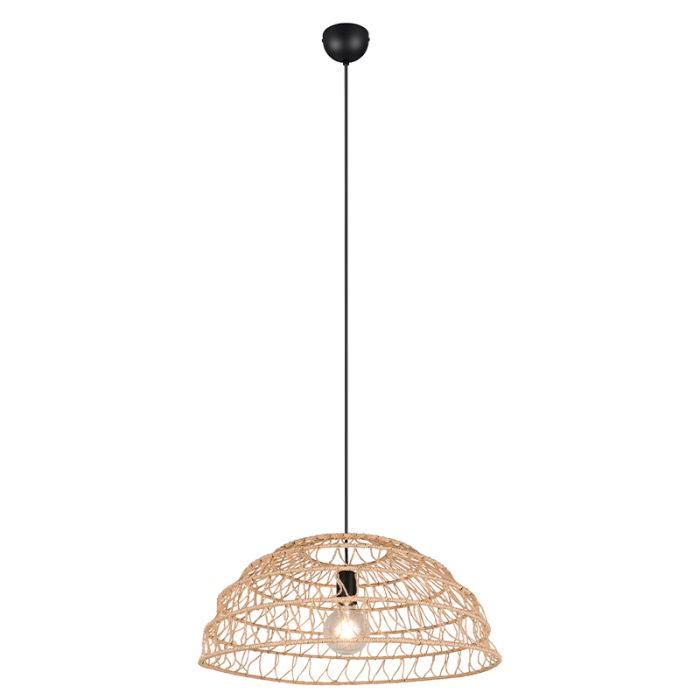 Papierowa lampa wisząca brązowa, Raekwon