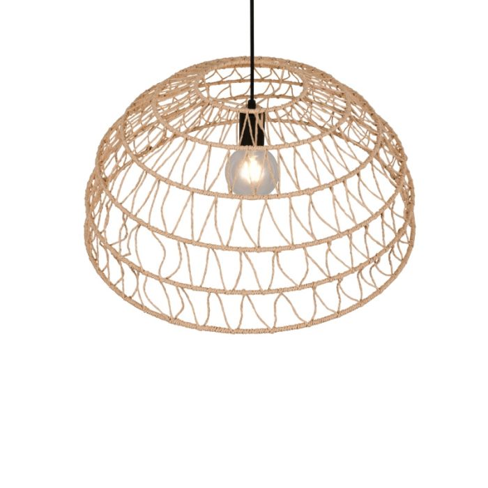 Papierowa lampa wisząca brązowa, Raekwon