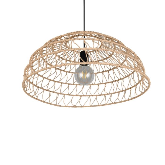 Papierowa lampa wisząca brązowa, Raekwon