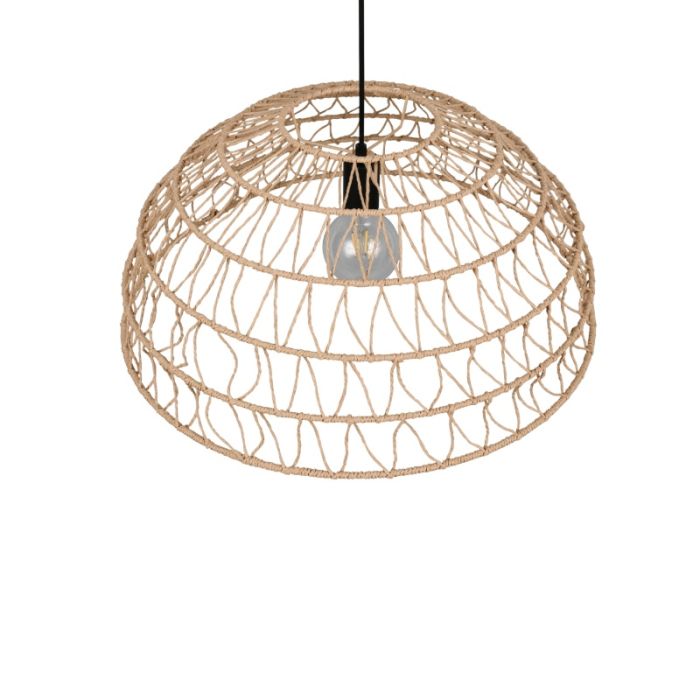 Papierowa lampa wisząca brązowa, Raekwon