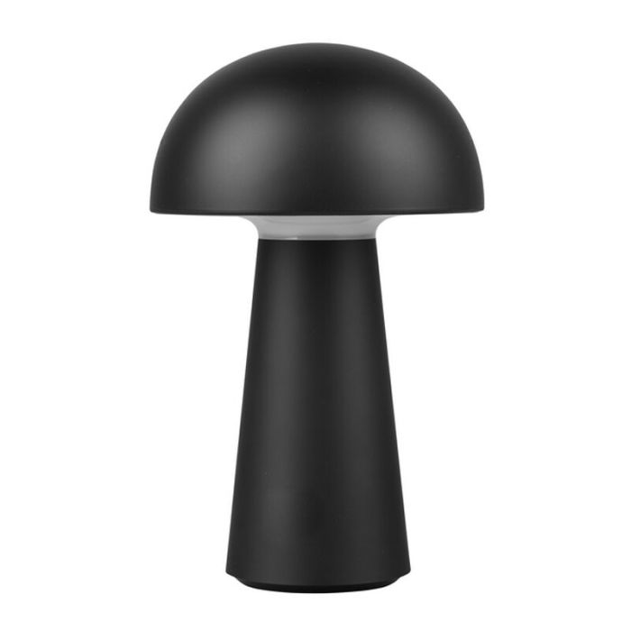 Czarna lampa stołowa ogrodowa nowoczesna, Rachelle, 2W, 3000K LED, IP44, z przełącznik