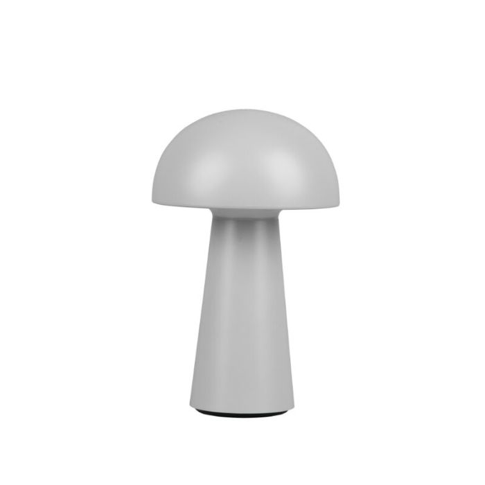Szara lampa stołowa ogrodowa nowoczesna, Rachelle, 2W, 3000K LED, IP44, ściemniana w 3 krokach