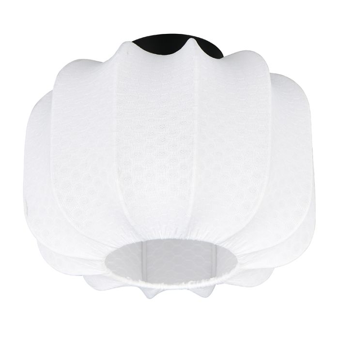 Biała lampa sufitowa nowoczesna, Metehan