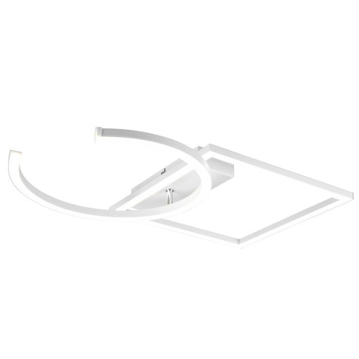Biały plafon sufitowy nowoczesny, Emine, 23,5W, 4000K LED