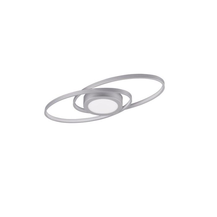Ciemnoszary plafon sufitowy nowoczesny, Sarama, 27W, 3000K LED