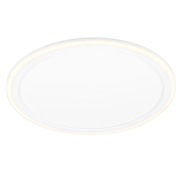 Biały plafon sufitowy nowoczesny, Omaima, 17W, 3000K LED