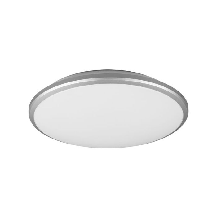 Szary plafon sufitowy nowoczesny, Celine, 20W, 3000K LED, ściemniana w 3 krokach