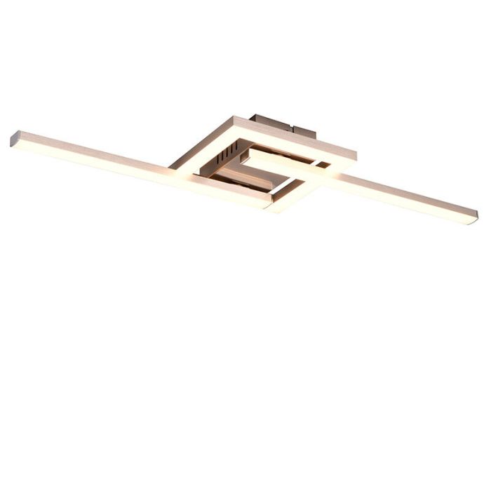Niklowa lampa sufitowa design, Mahad, 17W, 3000K LED