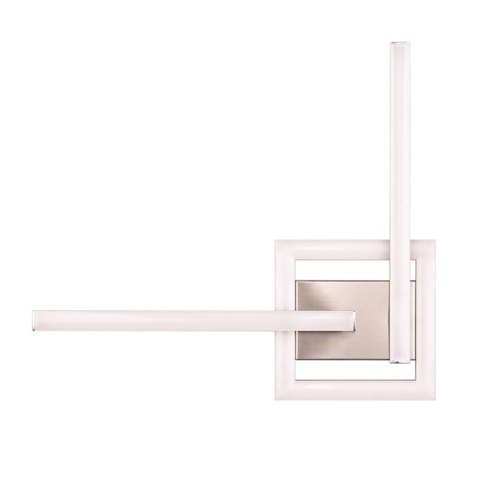Niklowa lampa sufitowa design, Mahad, 17W, 3000K LED