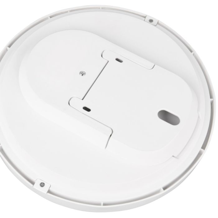 Biały plafon sufitowy plastikowy, Sharde, 18W, 4000K LED, IP44